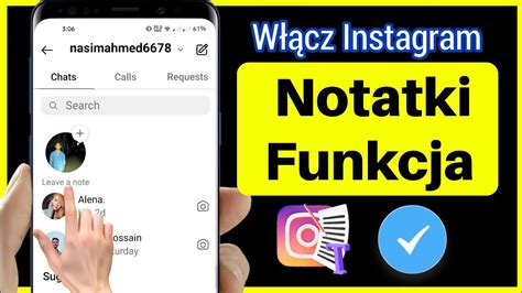 Jak włączyć funkcję notatek na Instagramie 2024 Włącz funkcję