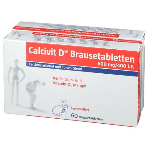 Calcivit D Brausetabletten 600 Mg 400 I E 120 St Shop Apotheke At