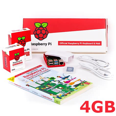 Kit Completo Raspberry Pi Gb C Livro De Inicia O Pt E Teclado