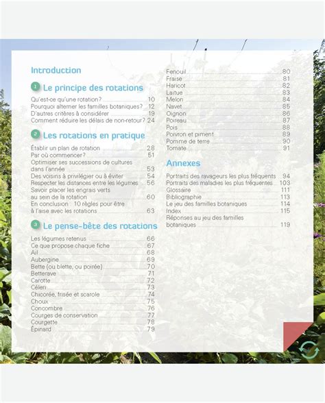 LIVRE Faites Tourner Les Rotations Dans Mon Potager Blaise Leclerc