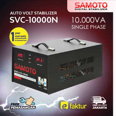 Jual Stavolt Stabilizer Listrik Auto Voltage Samoto Va Kva