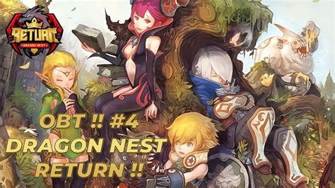 Live Obt Dragon Nest Return Game Play Warior Mercenary Di Dn