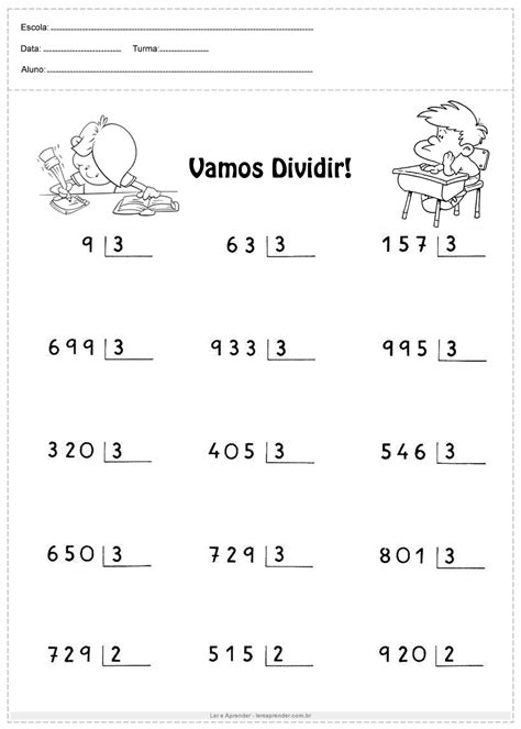 Atividade De Matemática 4°ano Para Resolver Ler E Aprender