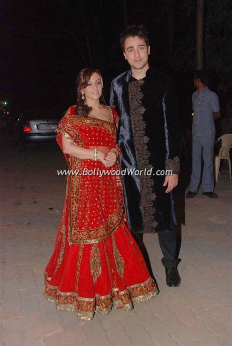 Indian Actor Pictures Imran Khan Wedding With Sangeet Ceremony Photos