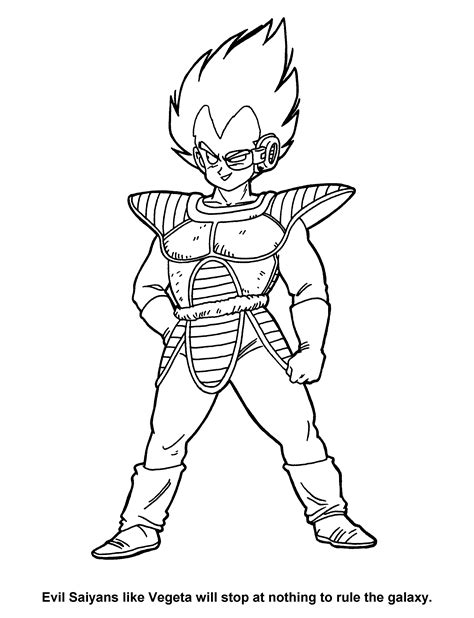 Dragon Ball Z Coloring Pages