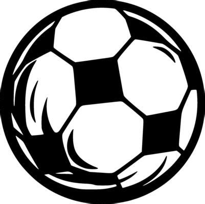 Soccer Ball Black And White Vector Art, Icons, and Graphics for Free ...