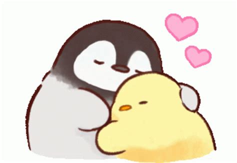 Penguin Penguin Hug Sticker - Penguin Penguin Hug Hug - Discover ...