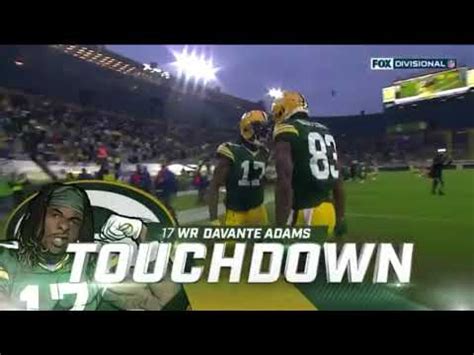 Aaron Rodgers Connects With Davante Adams On Touchdown Pass Rams Vs