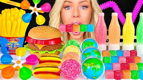 ASMR RAINBOW CANDY, SOUR SLOTHS, RAINBOW TWIZZLERS, NERD, 42% OFF