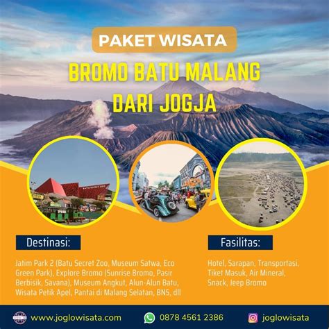 Paket Wisata Jogja Bromo Batu Malang Hari Malam Joglo Wisata