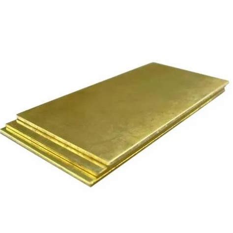 Brass Rectangular Sheet 5 20 Mm At Rs 355 Kg In Mumbai ID 21917407830