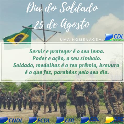 Olhar Cidadão 25 de agosto Dia do Soldado