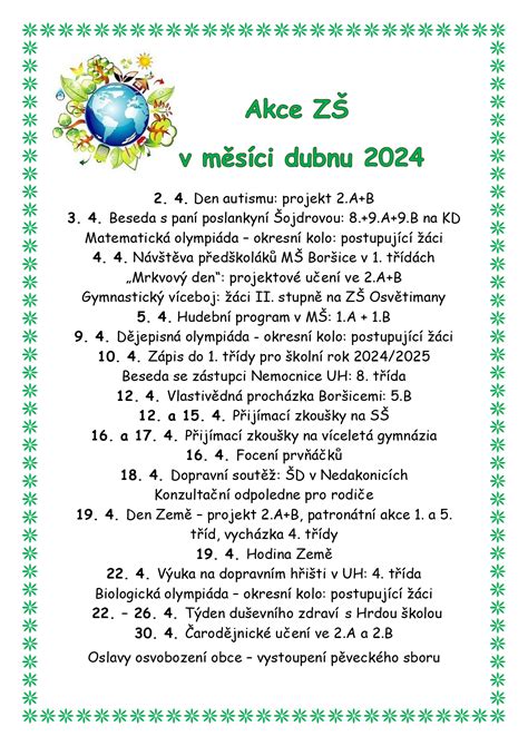 Ptačí hodinka 2024 - ZŠ Boršice