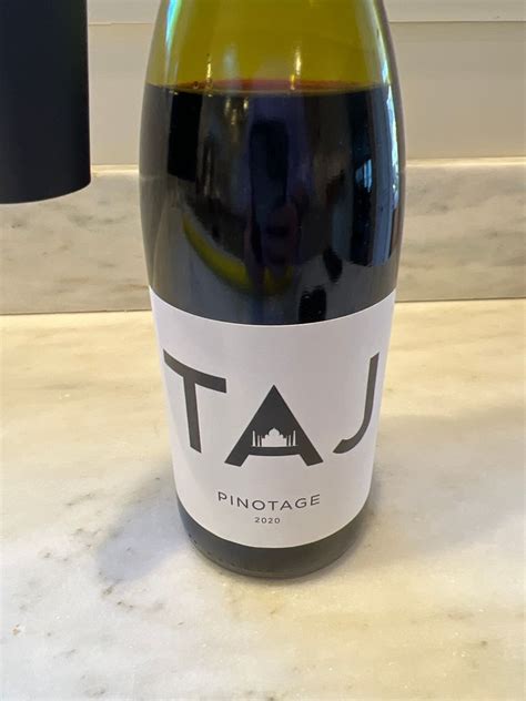 Beeslaar Pinotage Taj South Africa Coastal Region Swartland