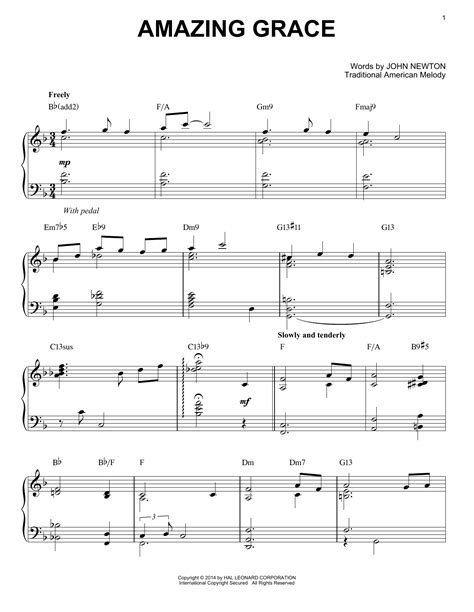 Amazing Grace | Sheet Music Direct