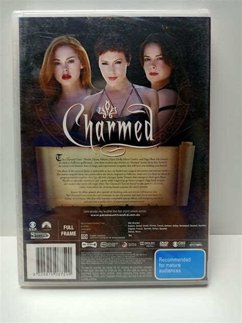 DVD CHARMED The Sixth Season 6 PAL Region 4 NEW SEALED 6