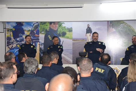 Diretor Geral da PRF realiza reunião efetivo na Bahia Polícia