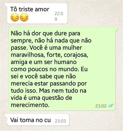 T Triste Amor N O H Dor Que Dure Para Sempre N O H Nada Que N O