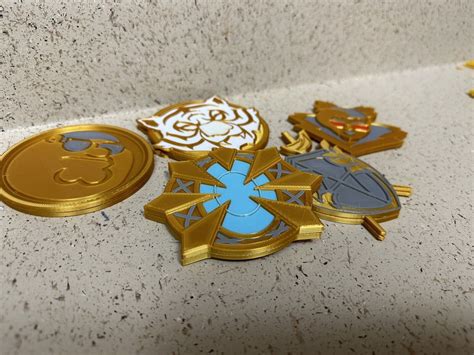 Fortnite Chapter 5 Boss Society Medallions Peter Griffin Nisha Oscar Ebay