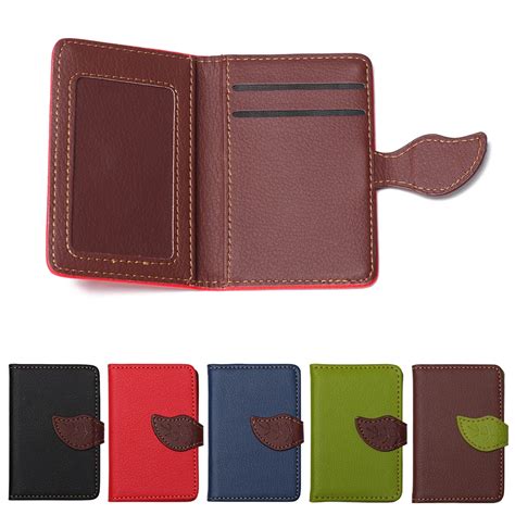 Mini Mobile Phone Card Holder Elastic Adhesive Pocket Leather Credit ...