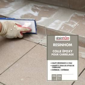 Résine colle et joint pour carrelage epoxy Resinhom RESINHOM