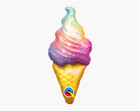 Ice Cream Cone Shape, HD Png Download - kindpng