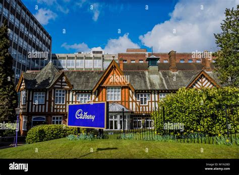 Cadbury chocolate factory bournville birmingham uk hi-res stock ...