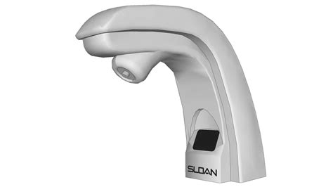 Sloan Optima Esd 300 350 Sensor Activated Electronic Soap Dispenser 3d Warehouse