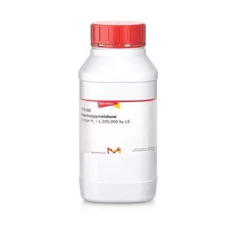 Sigma Aldrich 437190 Polyvinylpyrrolidone Average Mw 1300000 By Ls