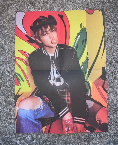 NCT DREAM CHENLE Hot Sauce Poster Member S Messages Poster Etsy