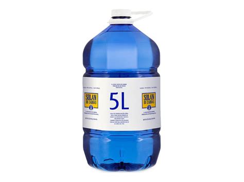 Água Mineral Natural Solan De Cabras 5 L Worten pt