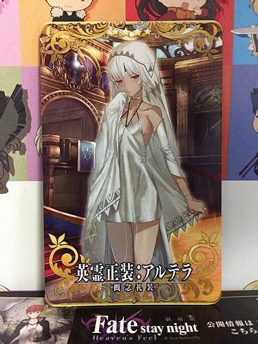 Altera Heroic Spirit Formal Dress Fgo Fate Grand Order Arcade Card