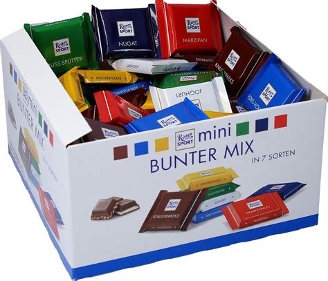 Ritter Sport Mini Bunter Mix Kg St Ck