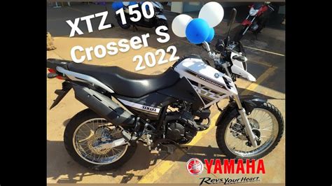 Yamaha XTZ Crosser S 150 Branca 2022 YouTube