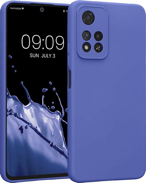 Kwmobile Flexible Rubber Case Blue Violet