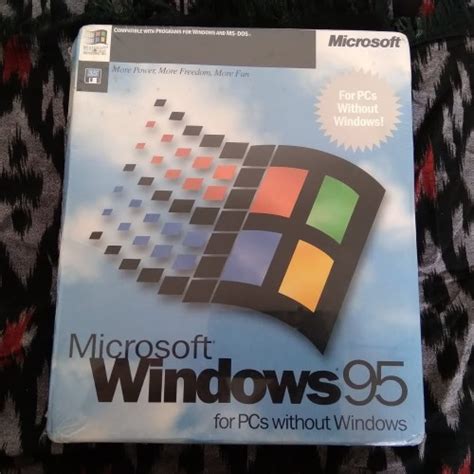 Jual Windows 95 Disket 35 Inch Original Big Box Pc Software Komputer