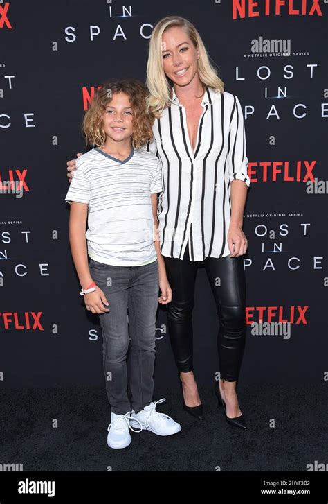 Kendra Wilkinson And Hank Baskett Iv At The Netflixs Lost In Space