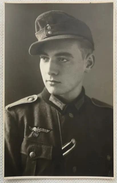 Foto Portrait Wk Wehrmacht Gebirgsj Ger Kvk Orden German Mountain