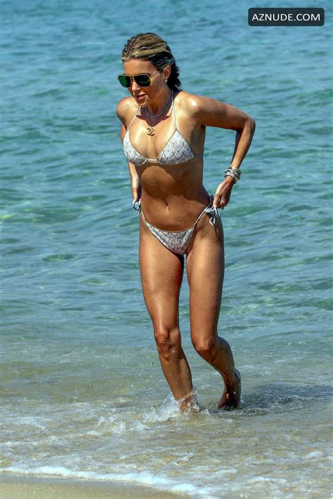 Sylvie Meis Sexy Shows Off Her Stunning Figure In A Bikini Aznude