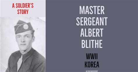 A Soldier's Story: Master Sergeant Albert Blithe