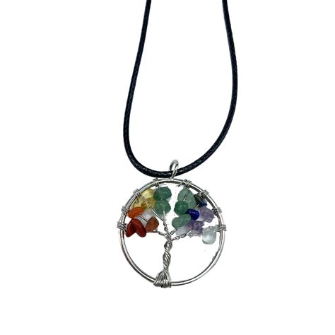 Pendentif Arbre De Vie Chakra