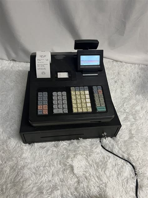 SHARP XE A407 CASH REGISTER 7000 LOOK UPS 99 DEPARTMENTS 40 Clerk EBay