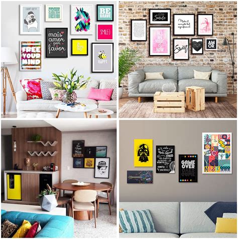 Quadros decorativos Como usar quadros na decoração Mundo Das