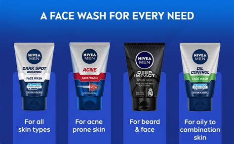 Nivea Men Oil Control Face Wash G With Charcoal Menthol And Green