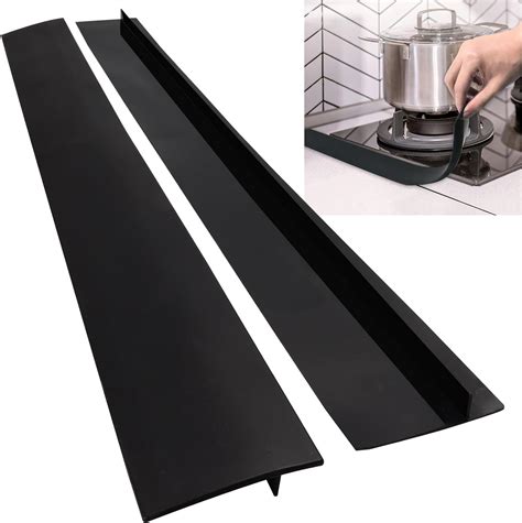 21 Inch Stove Counter Gap Covers 2 Pack Silicone Stove Gap Cover Heat Resistant Dustproof And