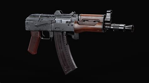 ArtStation - AKS-74U | Game Assets