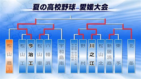 夏の高校野球愛媛大会準々決勝 川之江12－3今治工試合終了 Tbs News Dig フォトギャラリー