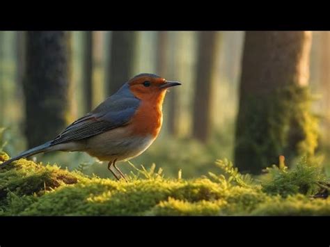 Relaxing Nature Sounds Birds Singing In The Morning Forest Youtube