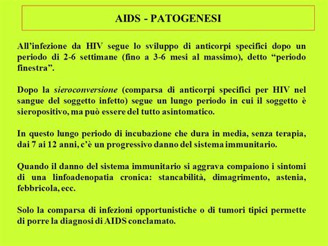 Aids Sindrome Da Immunodeficienza Acquisita Ppt Scaricare