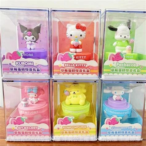 【一口價】1 件裝 My Melody 動漫人物亞克力展示盒 Kuromi Pochacco Hello Kitty C 蝦皮購物